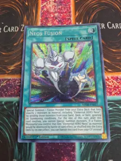 Yugioh Neos Fusion MP20-EN027 Prismatic Secret Rare 1st Edition Near Mint - Image 1