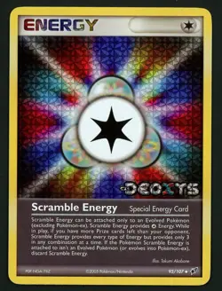 Scramble Energy NM 95/107 - Reverse Holo - EX Deoxys - Pokemon - Image 1