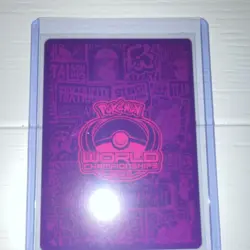 Pokemon Mew VMAX Fusion Strike Ultra Rare 114/264 World Championship 2023 - Image 2