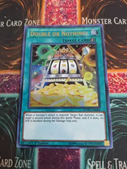 Yugioh Double or Nothing! DUPO-EN064 Ultra Rare 1st Edition Near Mint - Image 1