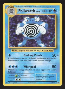Poliwrath 25/108 Pokemon TCG XY - Evolutions MP - Image 1