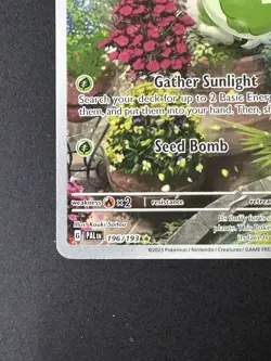 Pokemon Sprigatito 196/193 Sv02: Paldea Evolved Illustration Rare Holo - Image 4