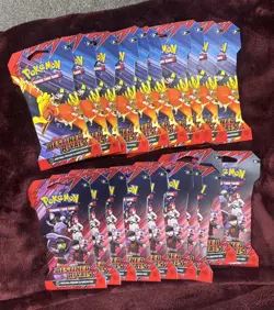 Pokemon TCG Destined Rivals Sleeved Booster Packs Lot Of 20 Factory Sealed - Image 1