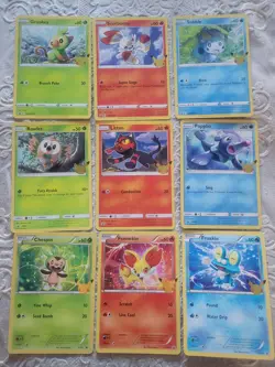 Pokemon 25th Anniversary Celebrations First Partner Oversized Cards & Binder - Image 5