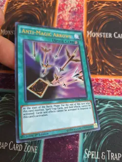 Yugioh Anti-Magic Arrows DPBC-EN004 Ultra Rare 1st Edition Near Mint - Image 2