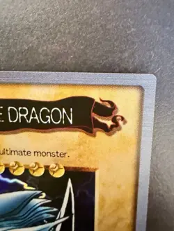 Blue Eyes White Dragon Japanese Ver. Bandai Yugioh 1998 Japanese MP/HP - Image 5