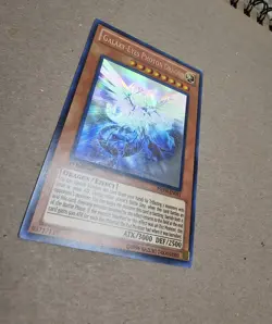 YuGiOh Galaxy-Eyes Photon Dragon PHSW-EN011 1st Edition Ghost Rare LP - See Pics - Image 3