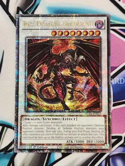 YUGIOH MP24-EN025 Red Dragon Archfiend Quarter Century Secret Rare 1ST EDITION - Image 1