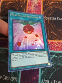 Yugioh Rose Bell of Revelation DUOV-EN040 Ultra Rare 1st Edition Near Mint - Image 2