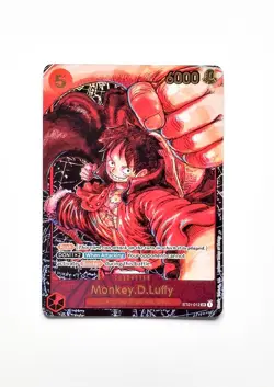 ST01-012 Monkey.D.Luffy 1st Anniversary Alt Art (OP-05) English One Piece NM - Image 1