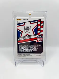 2025 PANINI STARS & STRIPES BRENNAN MCLAUGHLIN GOLD AUTO /10 - Image 2