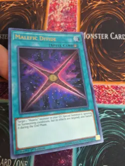 Yugioh Malefic Divide DUOV-EN044 Ultra Rare 1st Edition Near Mint - Image 2