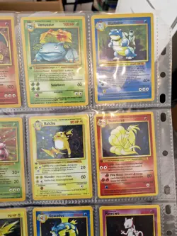 1996 Style Pokemon Holo Art Card Bundle 9x Set Display Cards - Image 3
