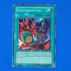 Polymerization DPYG-EN020 Super Rare 1st Edition Duelist Pack Card Yugioh - Image 1