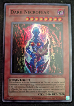 Yugioh Dark Necrofear - Retro Pack 2 (Reprint) RP02-EN042 Super Rare NM - Image 1