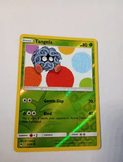 Pokemon TCG Tangela Lost Thunder 1/214 Reverse Holo Common - Image 1