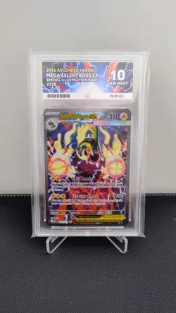 Mega Eelektross Ex SIR Ace 10 *Perfect Subgrades* Pokemon Card - Image 1