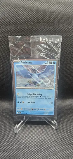 Articuno - 032/159 - Stamped Promo - Holiday Calendar - Pokemon Card - SEALED - Image 1