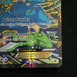Venusaur EX XY 123 JUMBO Black Star Promo FullArt Holo Card Near Mint Condition - Image 3