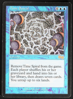 Time Spiral Urza's Saga MTG Card Reserved List Magic the Gathering - Image 1
