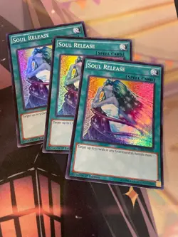 YUGIOH - SOUL RELEASE X3 - SUPER RARE - THSF - 1ST ED - NM - Image 1