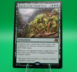 March of the World Ooze | #169 | Mythic | Regular | Aetherdrift | See Sales! - Image 1
