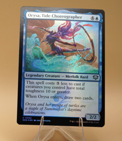 Orysa, Tide Choreograper | 62 | Foil | U | MTG Strixhaven | Store Promo Eligible - Image 1