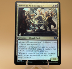 Scolding Administrator | 224 | Foil | Unc | Secrets of Strixhaven | MTG | 2026 - Image 1