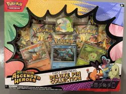 Pokemon Ascended Heroes First Partner Deluxe Pin Collection Sealed New - Image 1