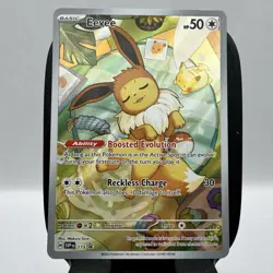 Eevee SVP173 Prismatic Evolutions ETB Promo Pokemon TCG Card LP - Image 1