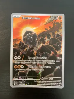 Carte Pokemon : Tauros de Paldea 218/193 Evolutions a Paldea Francaise NEUF - Image 1