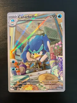 Carte Pokemon : Canarbello 207/193 Evolutions a Paldea Francaise - Image 1