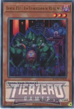 Yugioh Tour Bus To Forbidden Realms MAGO-EN078 Rare 1st Edition NM/LP - Image 1