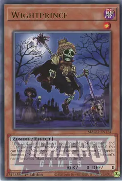Yugioh Wightprince MAGO-EN124 Rare 1st Edition NM/LP - Image 1