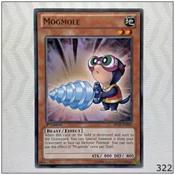 Mogmole - ABYR-EN004 - Common 1st Edition Yugioh - Image 1