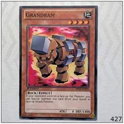 Grandram - ABYR-EN005 - Common 1st Edition Yugioh - Image 1