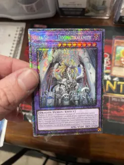 Yu-Gi-Oh! Alba System Dogmatikalamity BLMM-EN011 Starlight Rare 1st Edition - Image 3