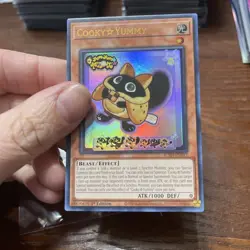 Yu-Gi-Oh! Cooky Yummy *ULTRA RARE* JUSH-EN017 1st Edition NM JUSTICE HUNTERS - Image 2