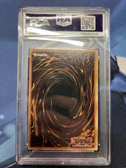 YuGiOh 2022 GFP2-EN176 Red-Eyes Black Dragon Ghost Rare 1st Edition PSA 8 Ghost - Image 4