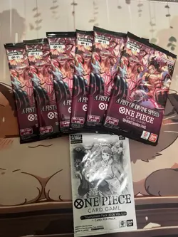 One Piece A Fist Of Divine Speed OP-11 Booster Pack 6x + 1 Tournament Pack - Image 1