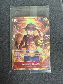 Monkey.D.Luffy (Treasure Booster Set) ST10-006 One Piece Promo Card Sealed! X 3! - Image 3