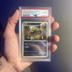 PSA 10 Croconaw Reverse Holo 023 HeartGold SoulSilver 1ED Pokemon Card Japanese - Image 1