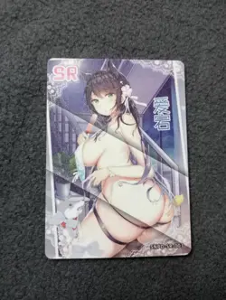 SR03 atago azur lane Sakura story Goddess Story Waifu Anime Card - Image 1