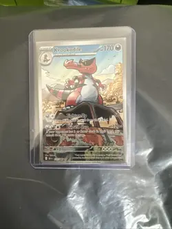 Krookodile Illustration Rare 137/086 Black Bolt Pokemon Card - Image 1