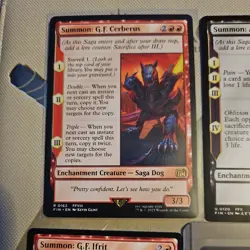 Summon: Knights of Round 0036 MTG Final Fantasy (FIN) (EN) - NM W/Summon Lot - Image 2