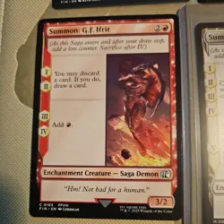 Summon: Knights of Round 0036 MTG Final Fantasy (FIN) (EN) - NM W/Summon Lot - Image 5