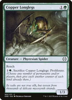 [MTG] Copper Longlegs (165) (ONE) LP-HP - Image 1