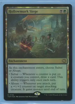 MTG: Tarkir: Dragonstorm: Hollowmurk Siege: FOIL - Image 1