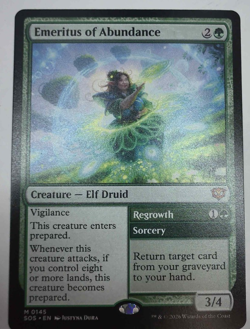 Emeritus of Abundance - Secrets of Strixhaven - MTG - Image 1