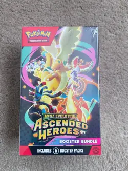 Pokemon Acended Heros Booster Bundle Pokemon centre (6 Packs) Brand New Sealed - Image 1